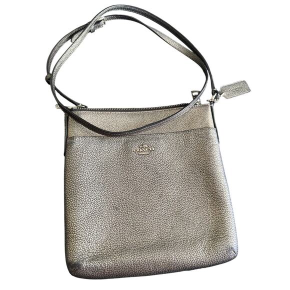 Authentic Coach Messenger Crossbody In‎ Polished Pebble Leather - Picture 1 of 11